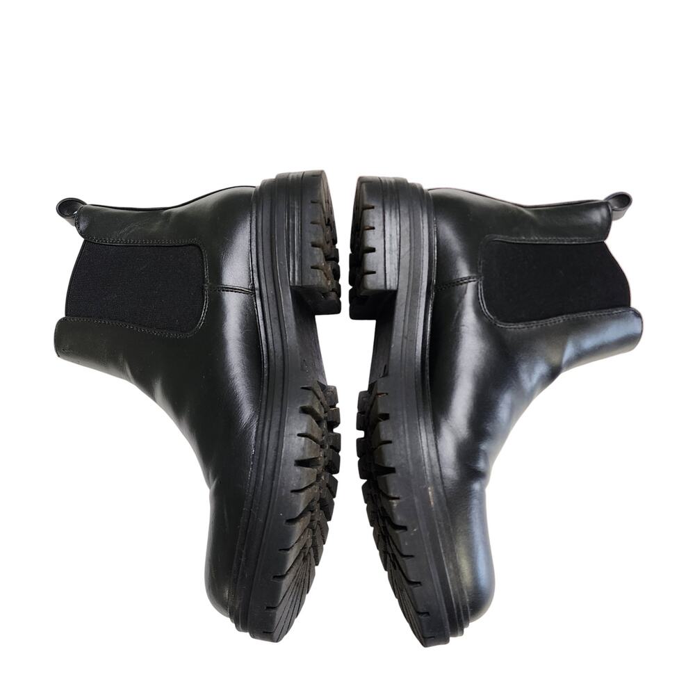 Steve Madden Black Ankle Boots - Picture 7 of 14
